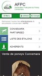 Mobile Screenshot of connemara-france.com